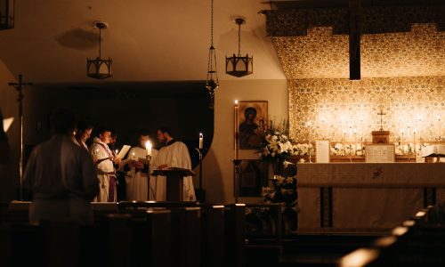 Easter Vigil at Saint Paul's Anglican Church, Melbourne FL